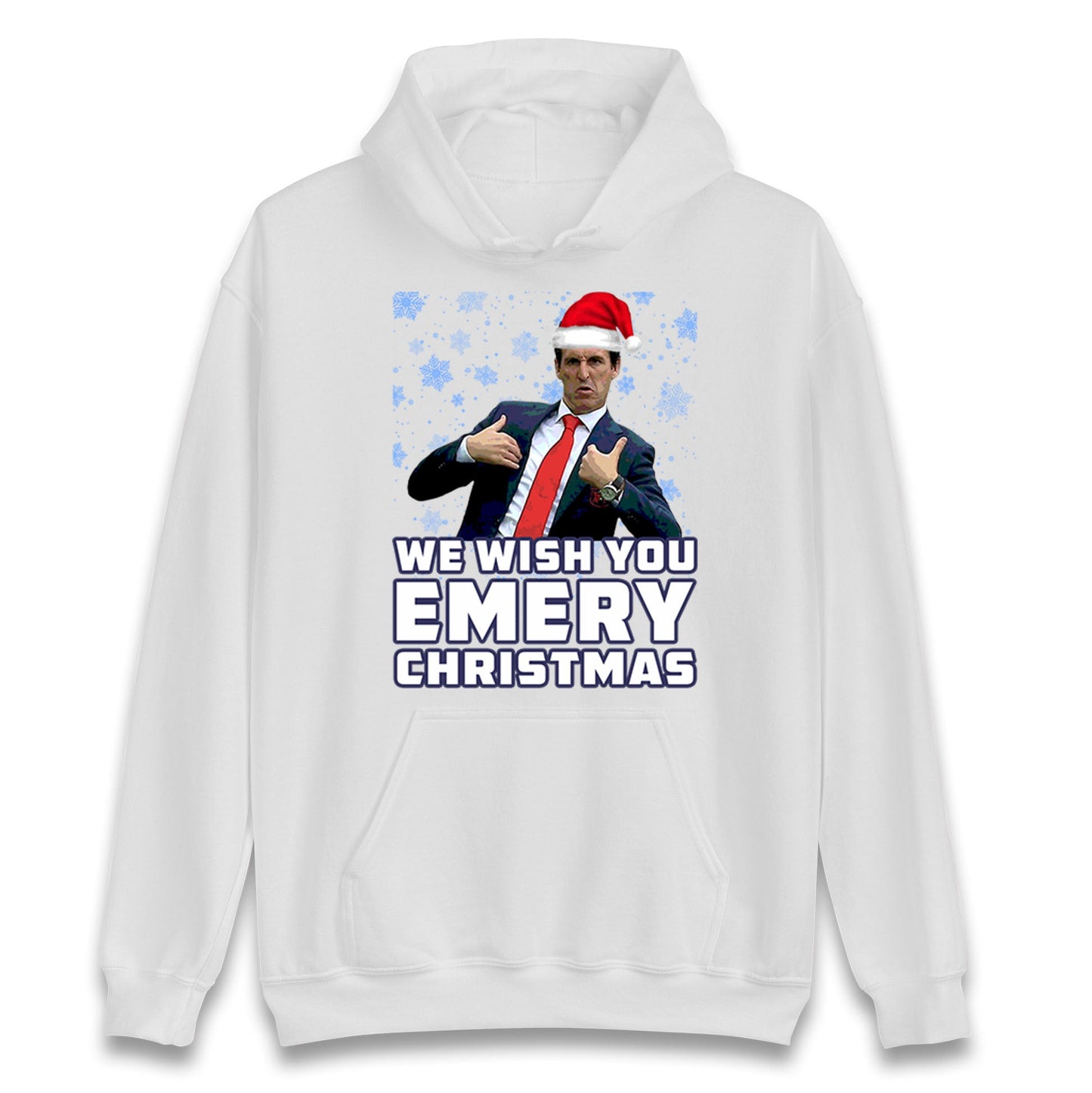 We Wish You Emery Christmas Unisex Hoodie