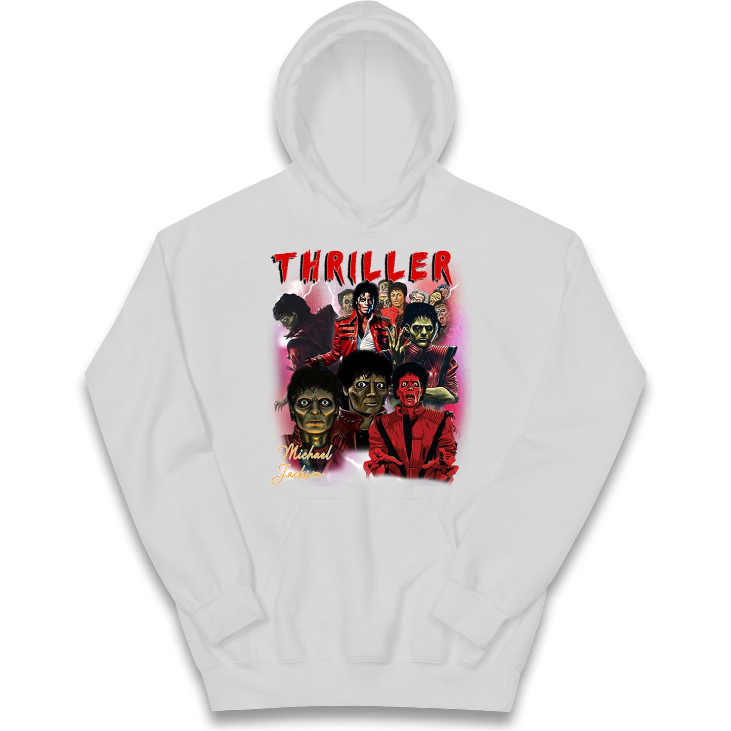 Michael Jackson Thriller Halloween Bootleg Kids Hoodie