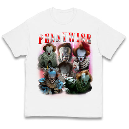 The Clown Pennywise Scary Halloween Bootleg Kids T Shirt