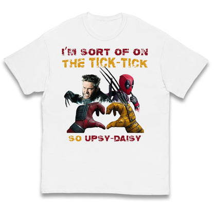 I'm Sort of on The Tick Tick so Upsy Daisy Kids T Shirt