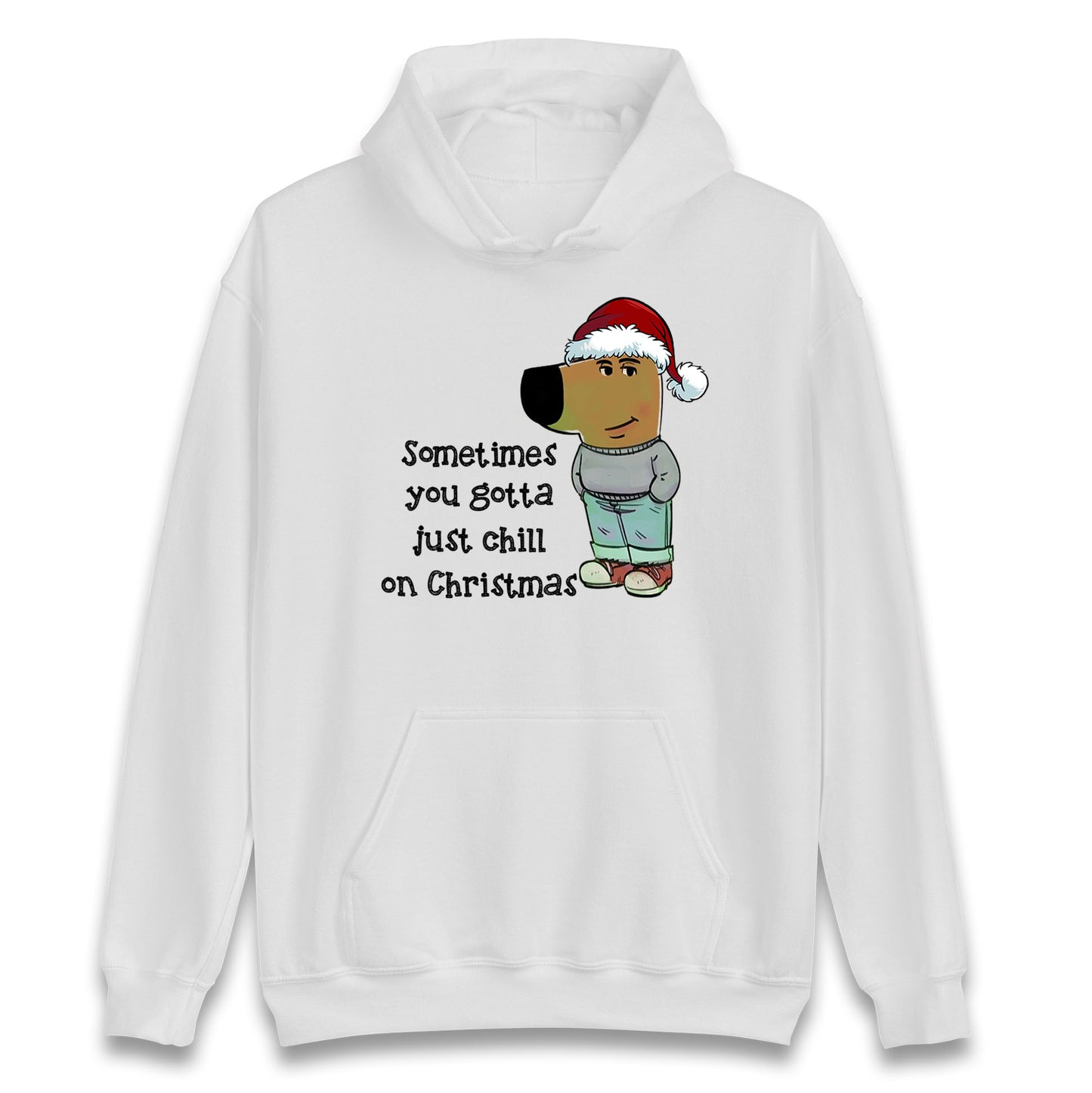 christmas chill guy sweatshirt