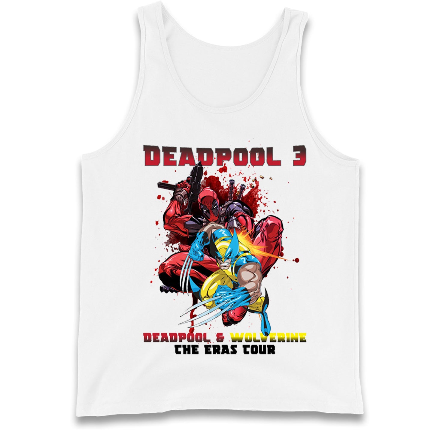 Deadpool and Wolverine The eras Tour Tank Top