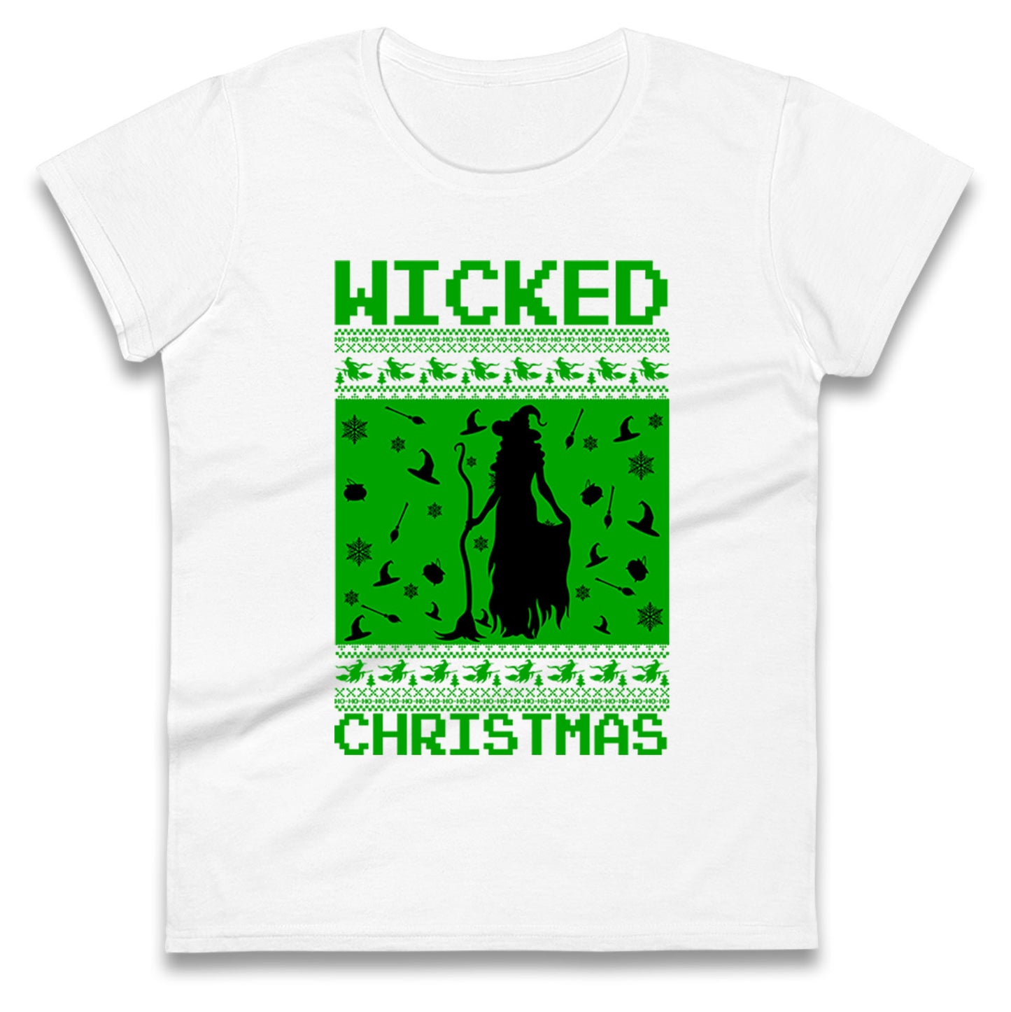 wicked christmas womens t shirt