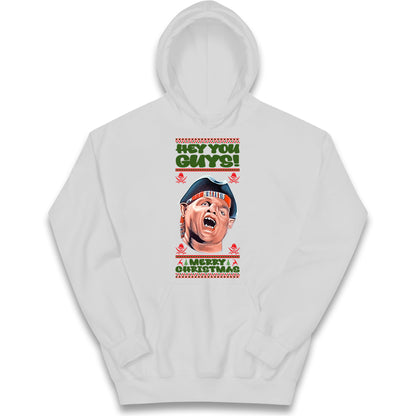 Merry Christmas Sloth The Goonies Kids Hoodie