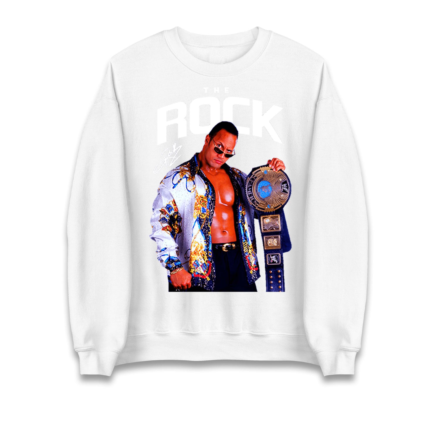 The Rock wwe Bootleg Unisex Sweatshirt