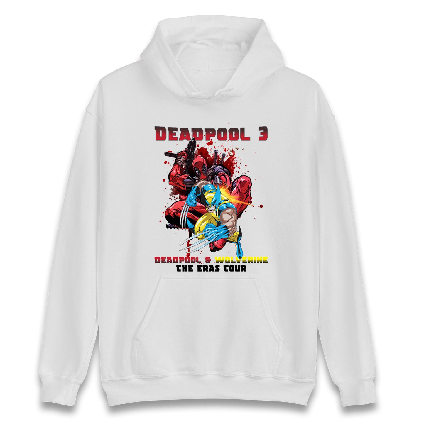 Deadpool and Wolverine The eras Tour Unisex Hoodie