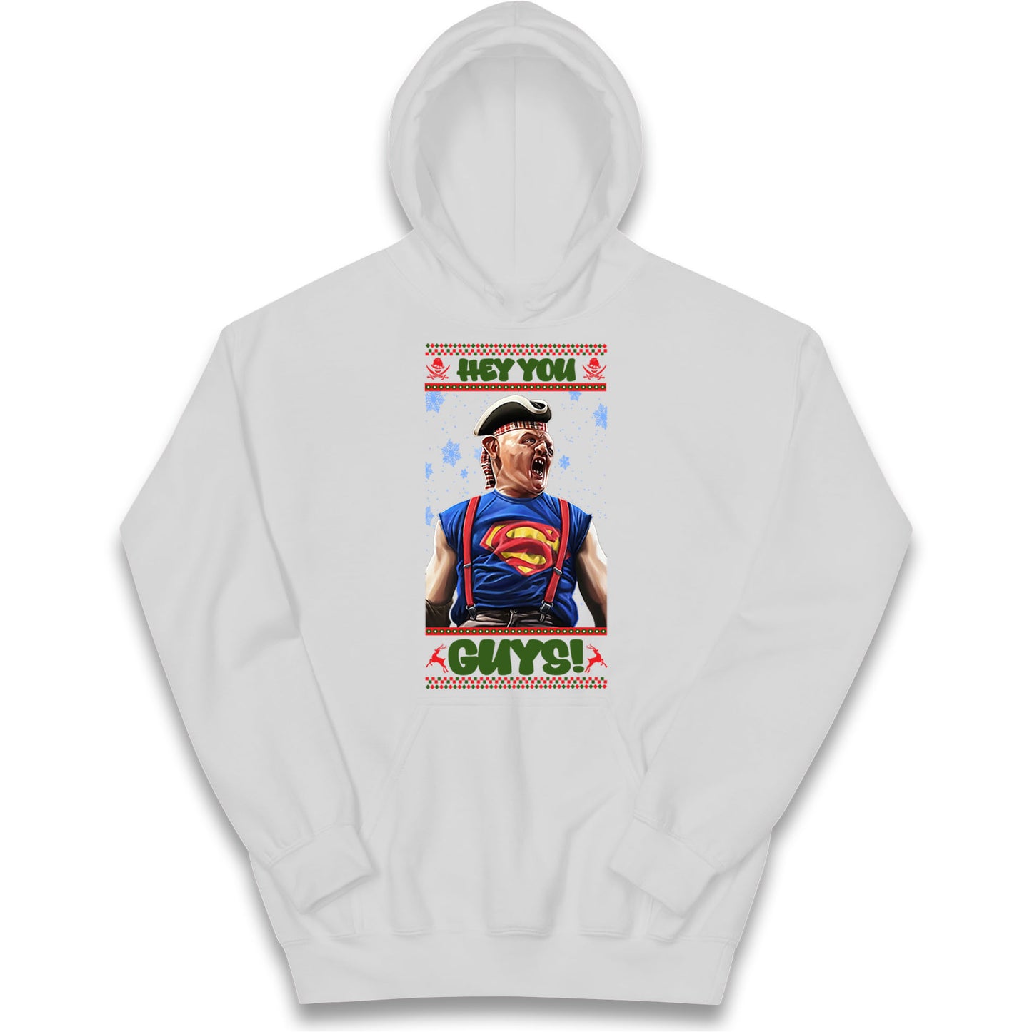 Christmas John Matuszak Sloth The Goonies Kids Hoodie