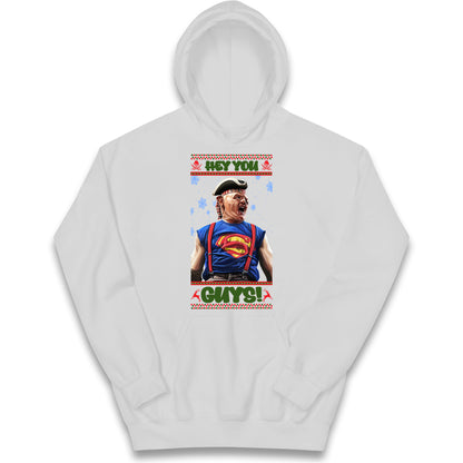 Christmas John Matuszak Sloth The Goonies Kids Hoodie