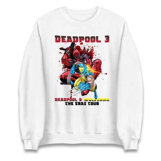 Deadpool and Wolverine The eras Tour Unisex Sweatshirt