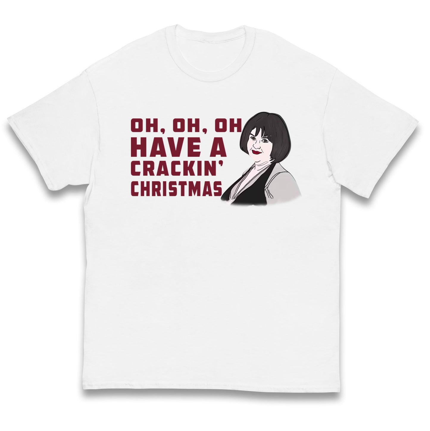 Oh My Crackin Christmas Nessa Gavin And Stacey Kids T Shirt