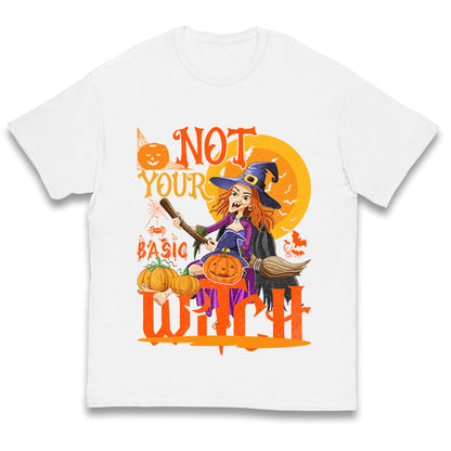 Not Your Basic Witch T Shirt
