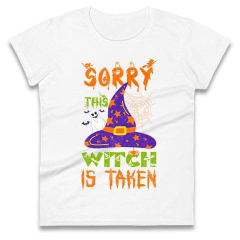 Sorry This Witch Is Taken t shirt
