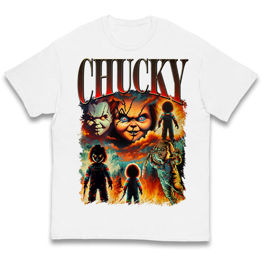 Chucky Doll Halloween Bootleg Kids T Shirt