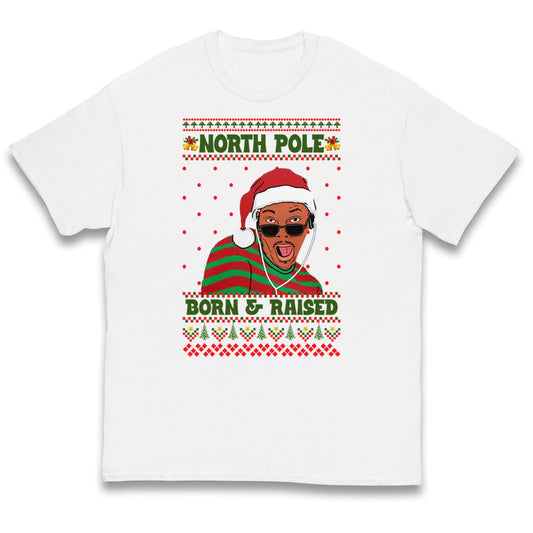 fresh prince of bel air christmas womens t shirt