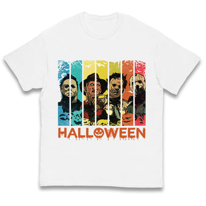 Vintage Villains Halloween Kids T Shirt