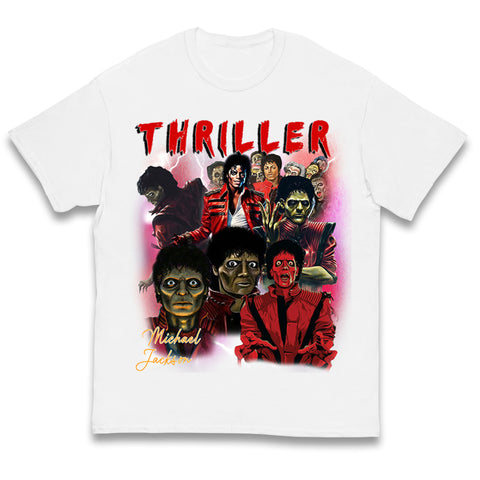 Michael Jackson Thriller Halloween Bootleg Kids T Shirt