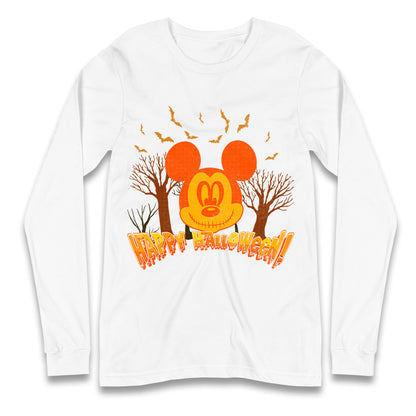 Mickey Mouse Happy Halloween Long Sleeve T Shirt