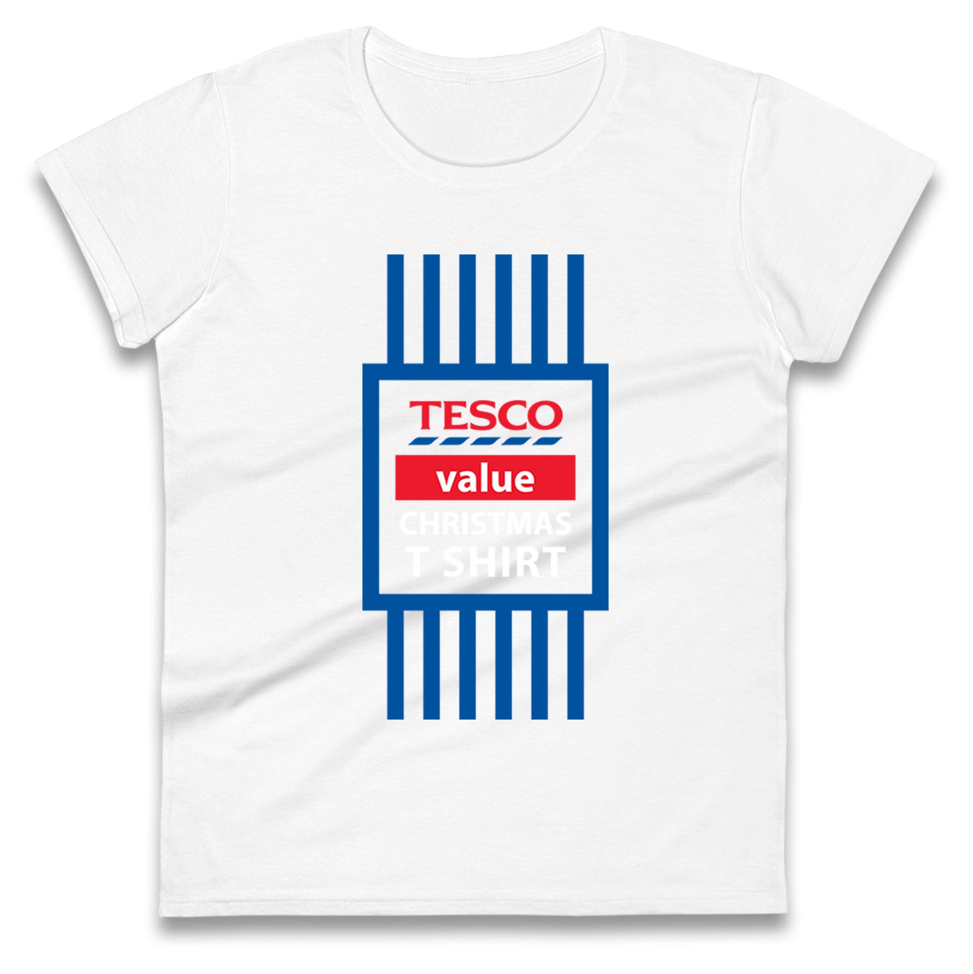 tesco value christmas womens t shirt