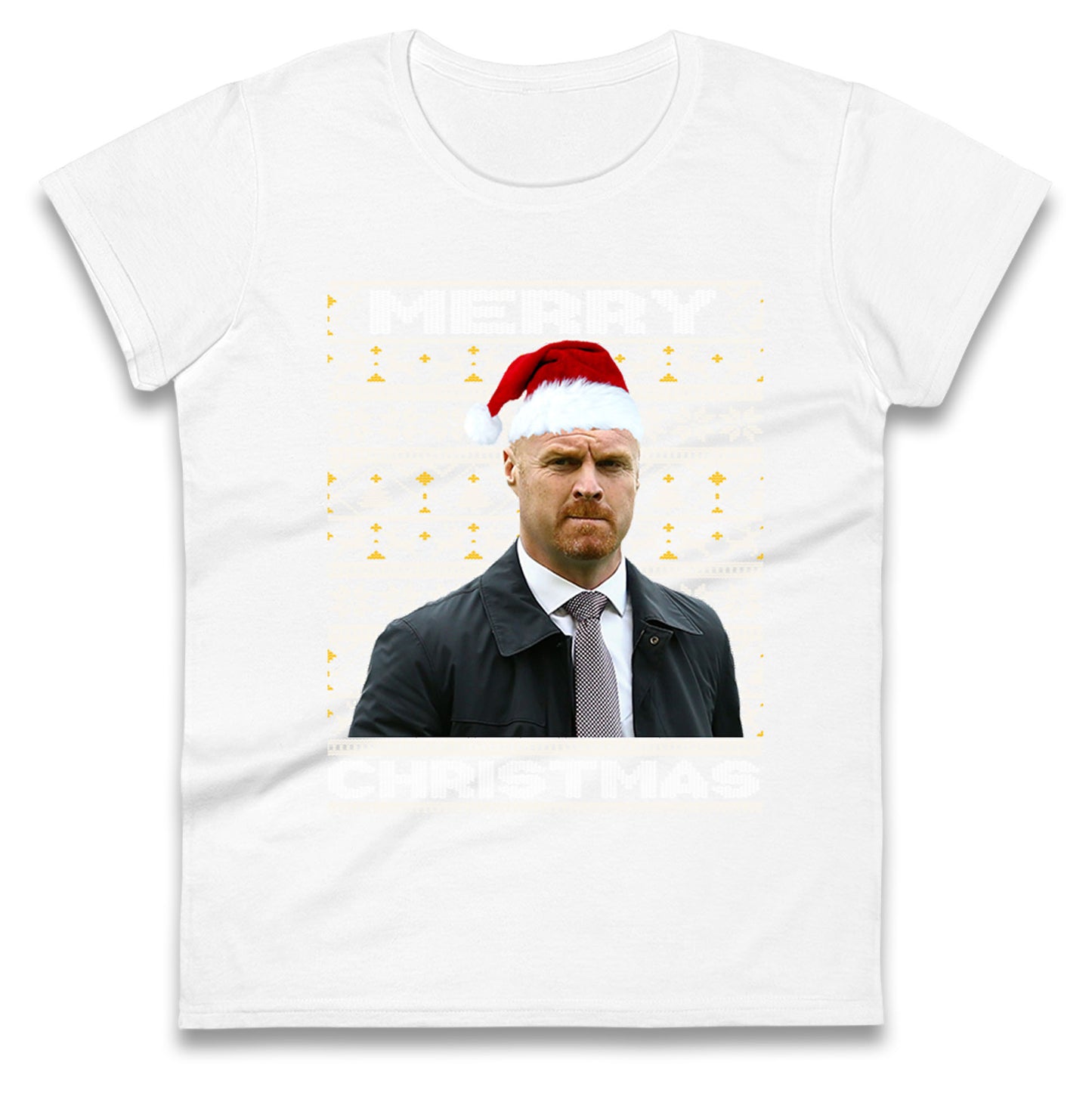 sean dyche christmas womens t shirt