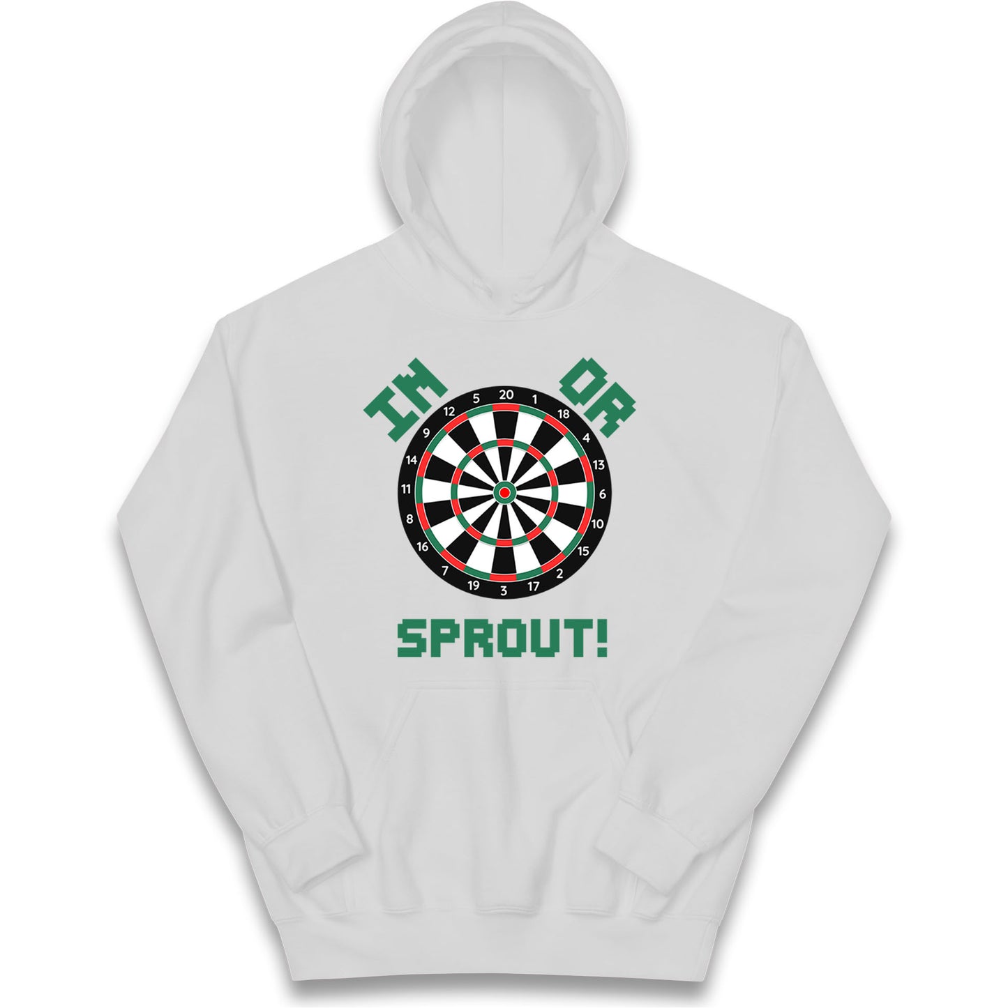 dartboard christmas hoodie