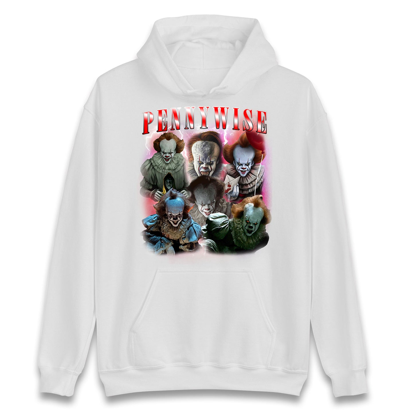 The Clown Pennywise Scary Halloween Bootleg Unisex Hoodie