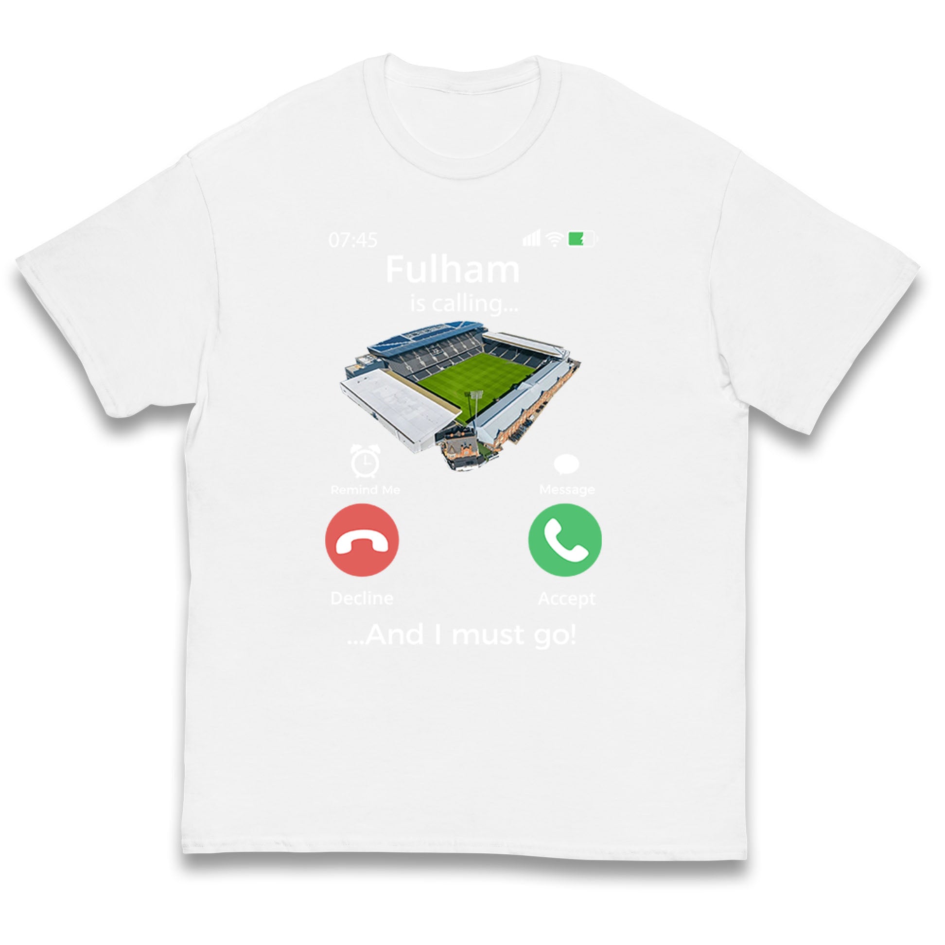 fulham fc t shirt