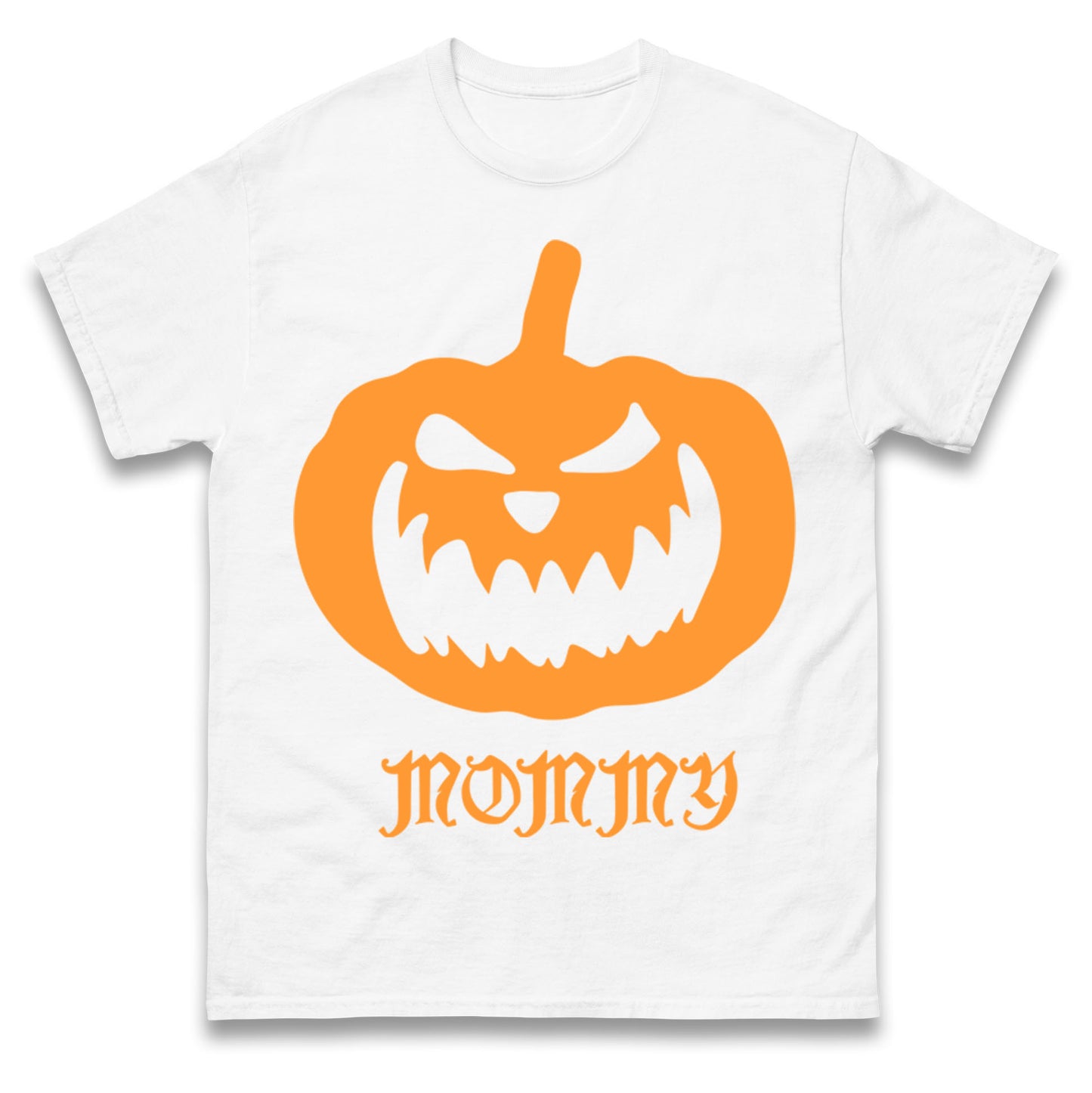 Scary Pumpkin Mommy T Shirts