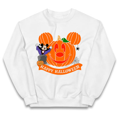 Mickey Mouse Horror Happy Halloween Kids Jumper