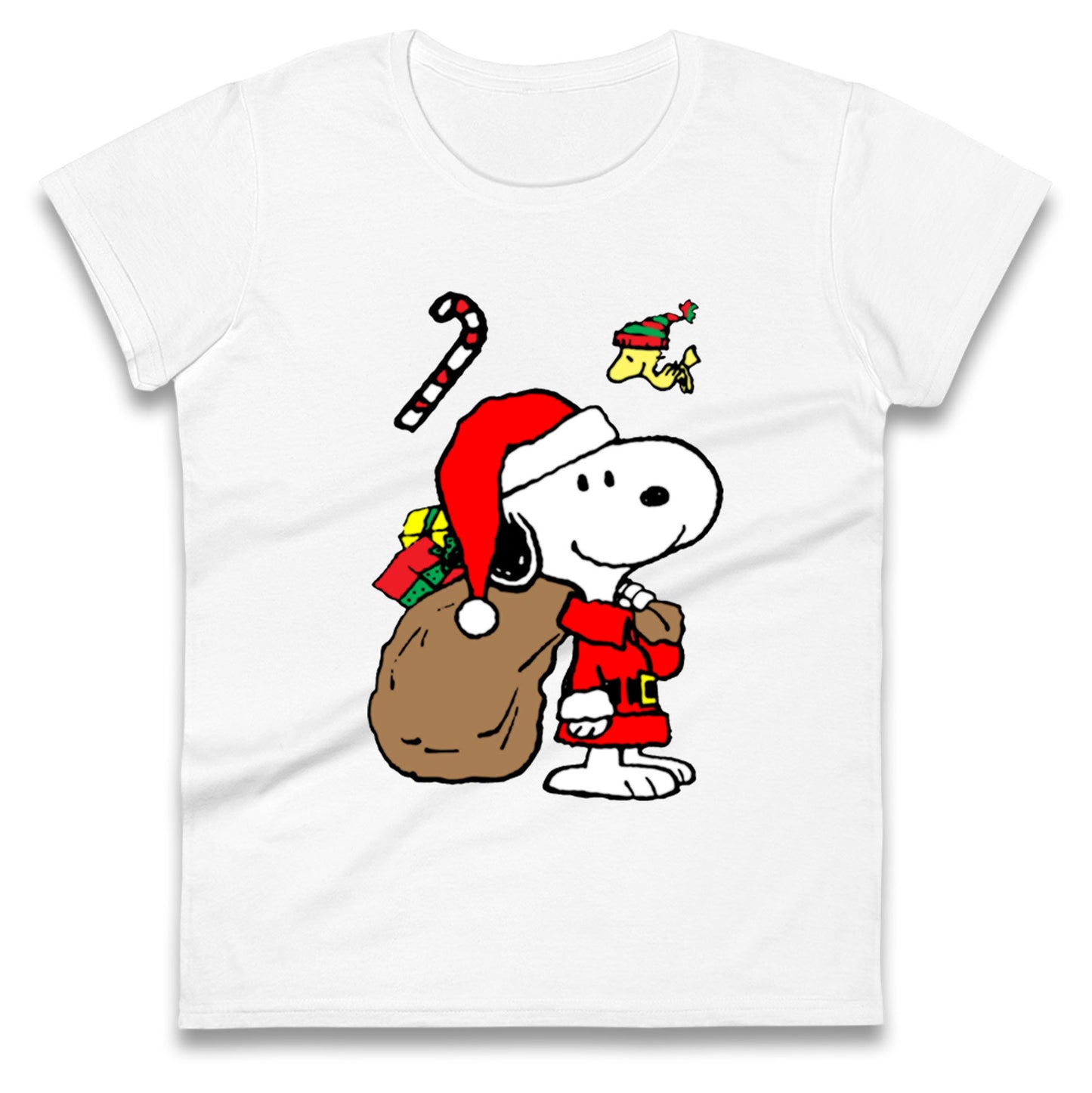 snoopy christmas womens t shirt