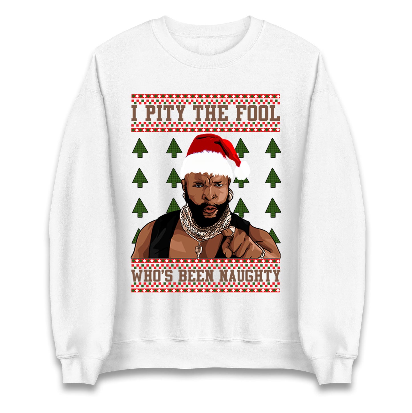 Barry Wood Whos been naughty Christmas Unisex Sweatshirt