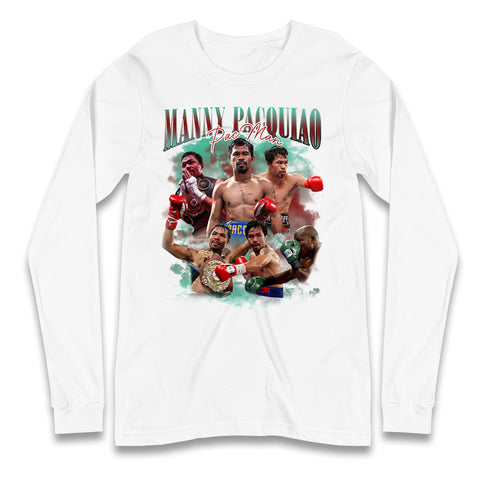 Manny Pacquiao Long Sleeve T Shirt