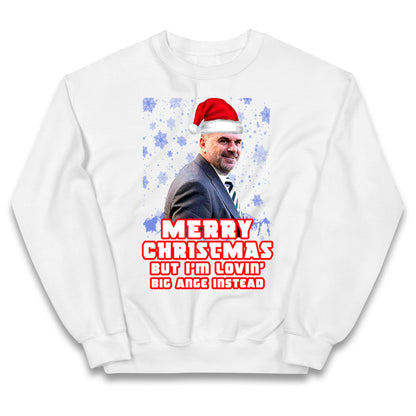 Merry christmas Ange Postecoglou Kids Jumper