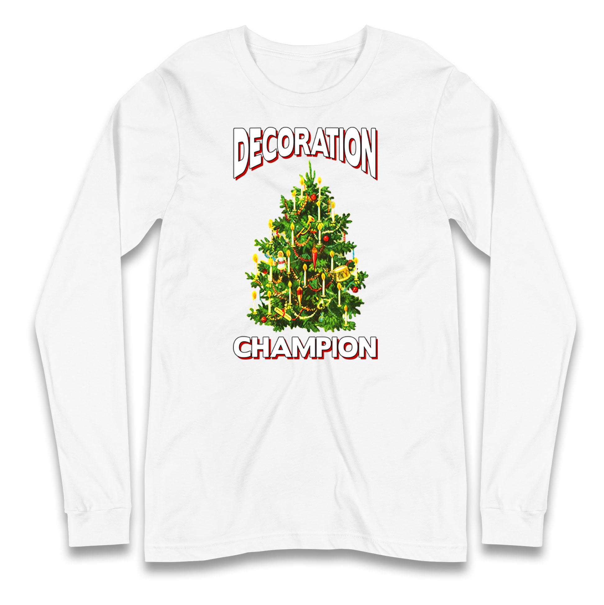 christmas tree long sleeve t shirt