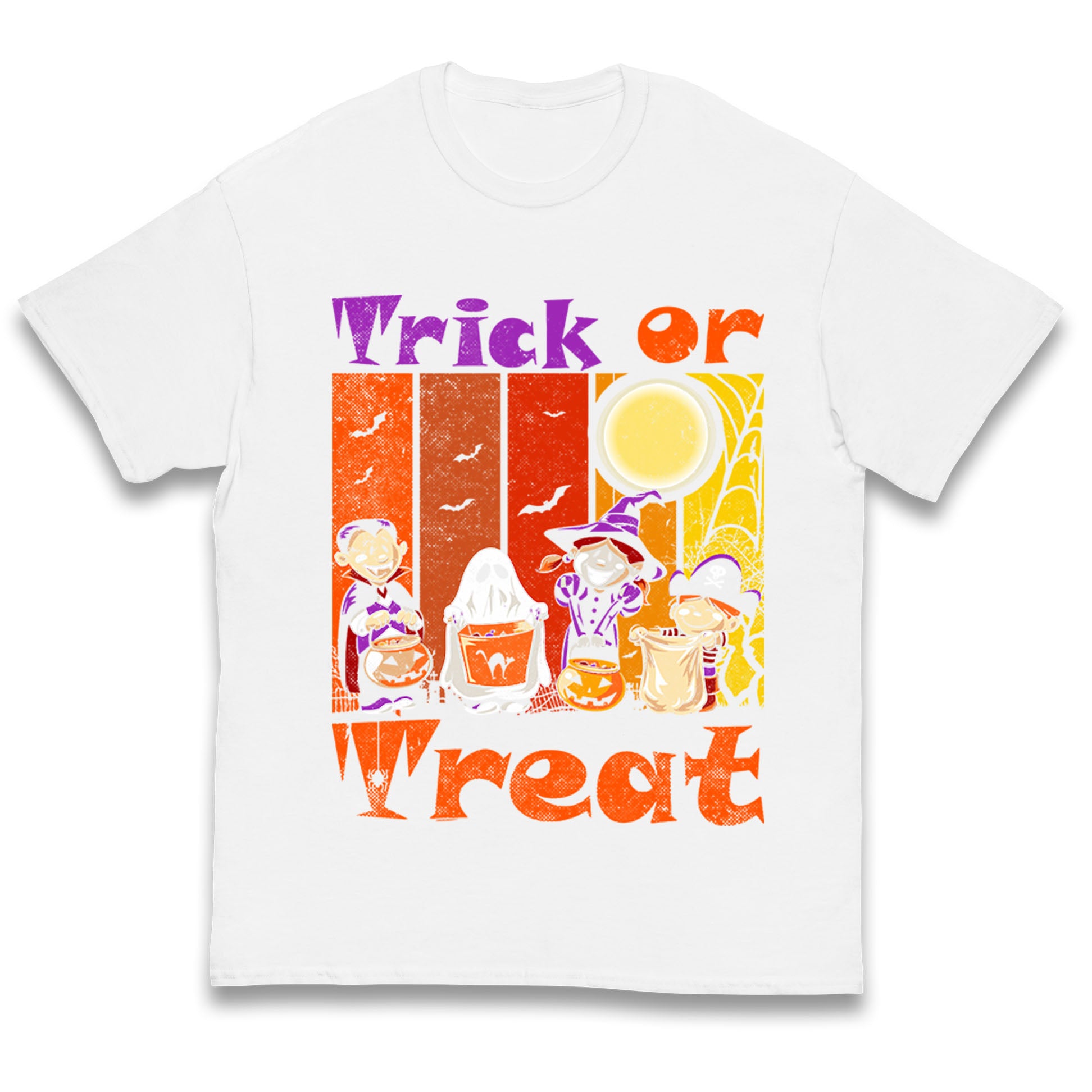 Scary Vampire Trick Or Treat Halloween T Shirt
