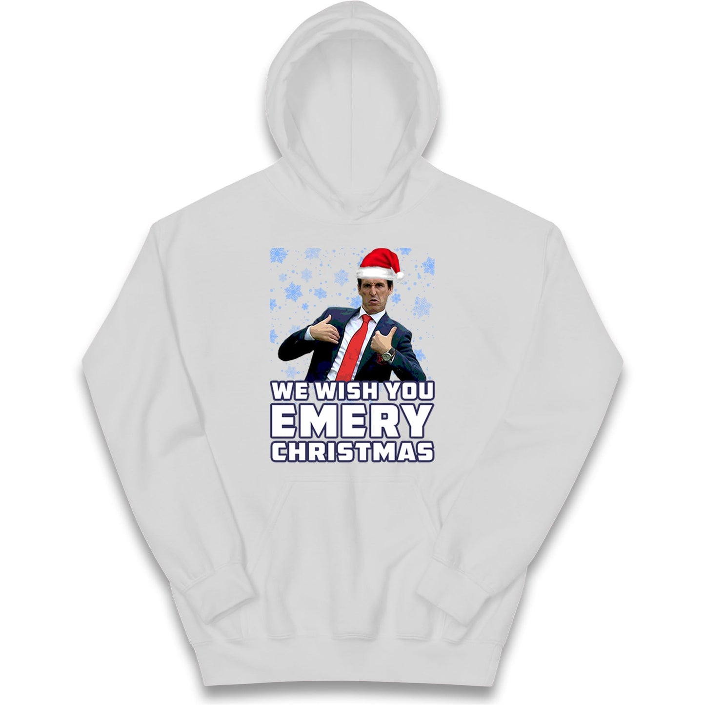 We Wish You Emery Christmas Kids Hoodie