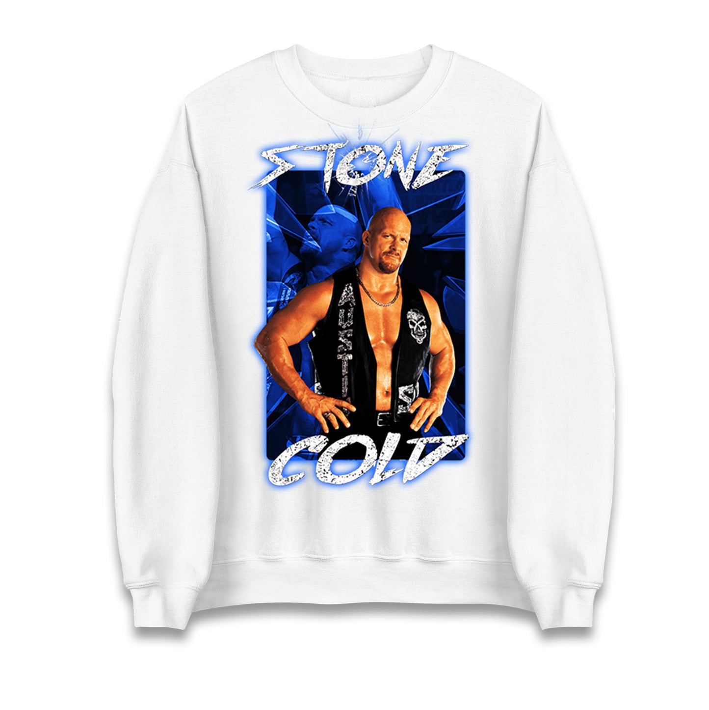 Stone Cold wwe Bootleg Unisex Sweatshirt