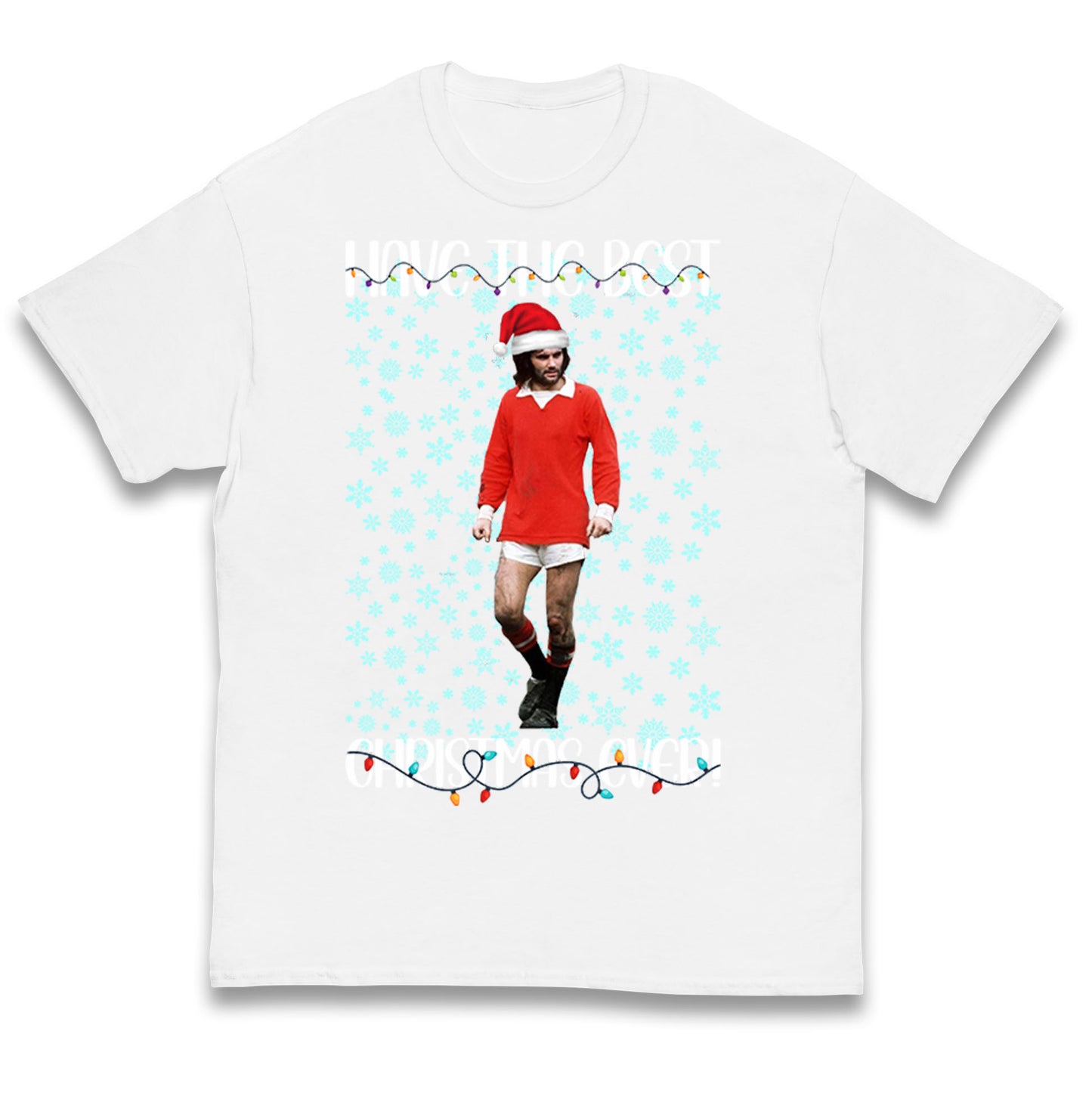 george best christmas t shirt