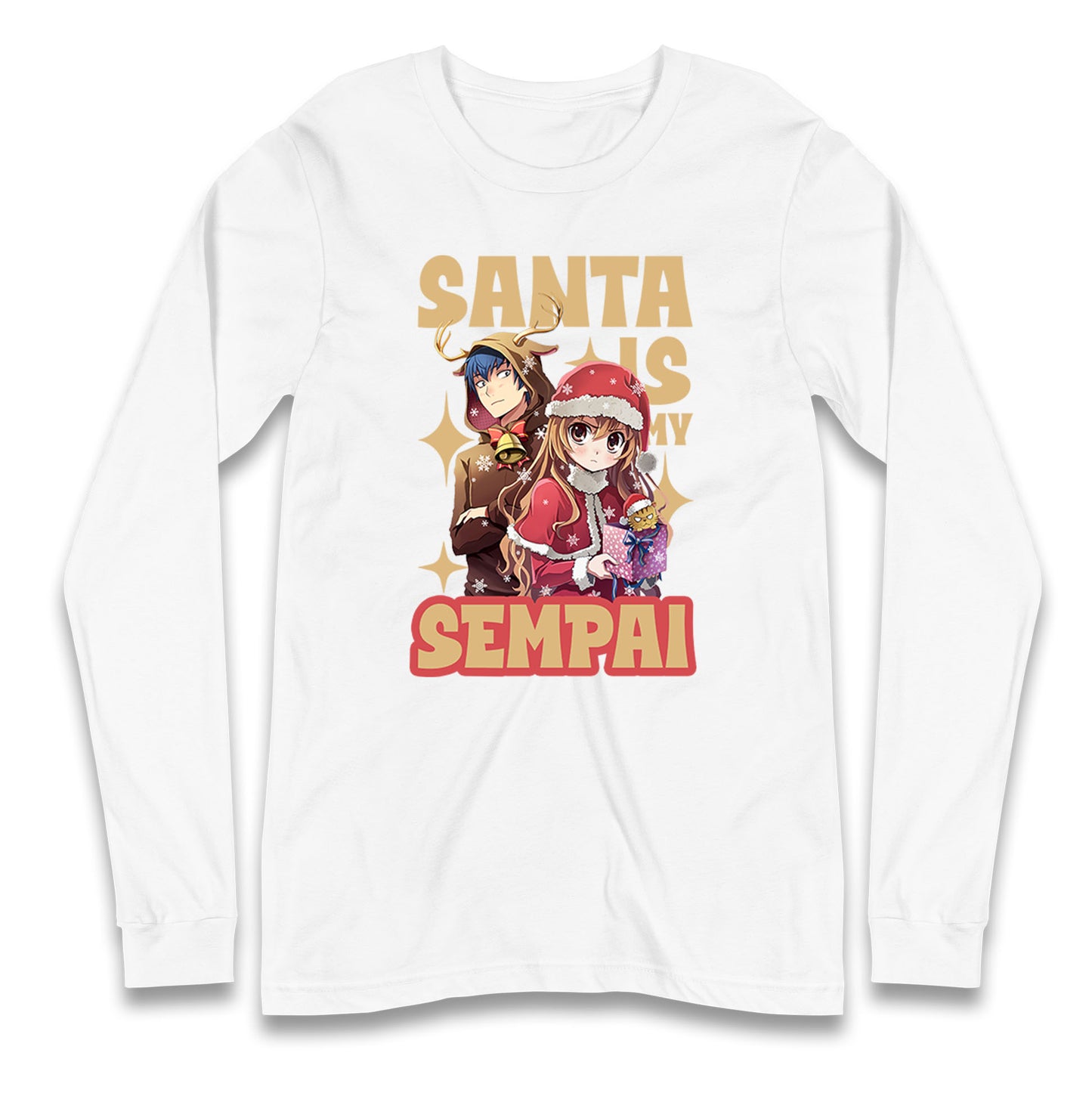 toradora anime christmas long sleeve t shirt