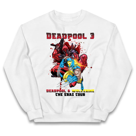 Deadpool and Wolverine The eras Tour Kids Jumper