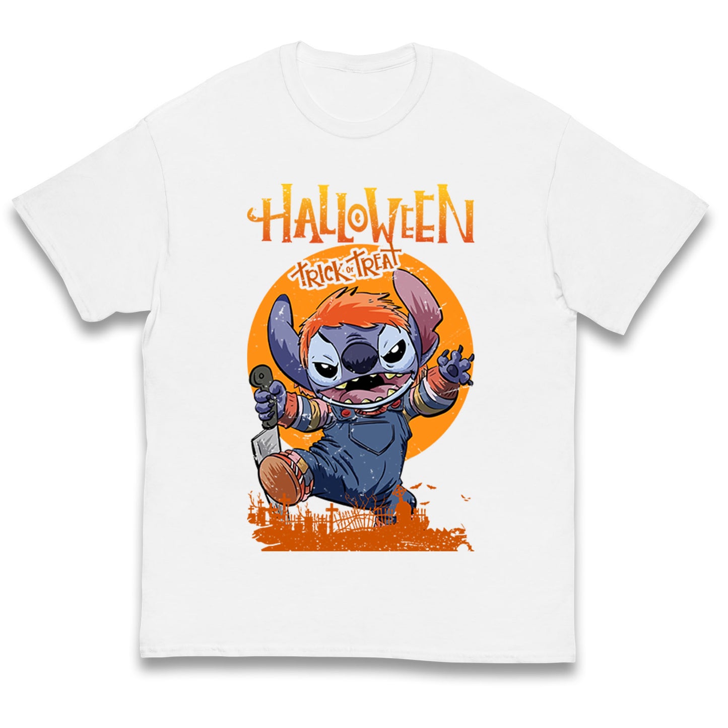 Lilo And Stitch Halloween Kids T Shirt