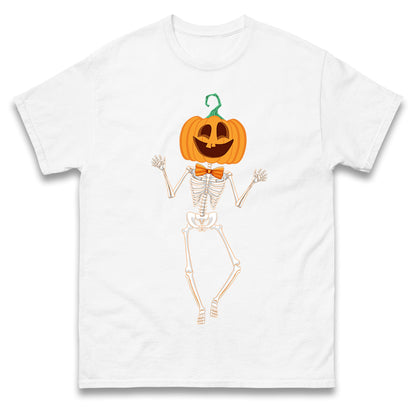 Pumpkin Skeleton T Shirts
