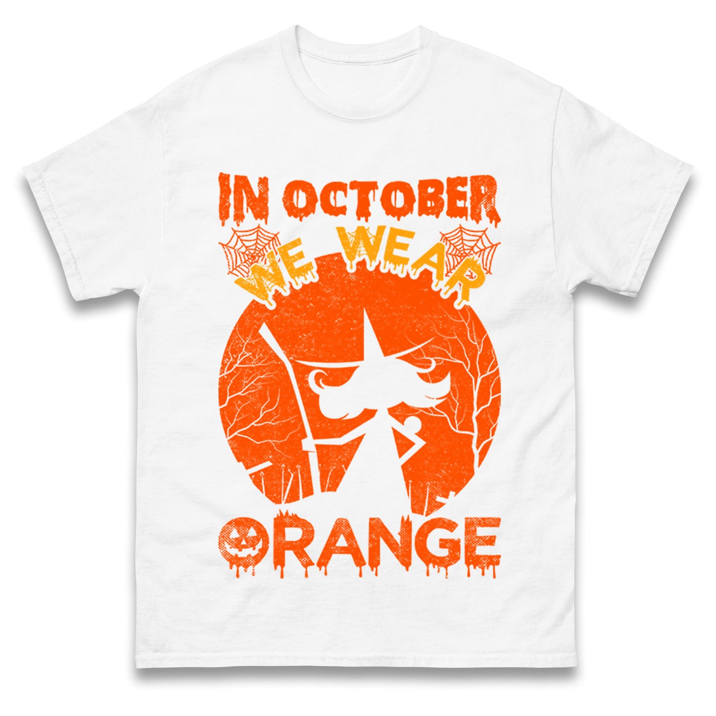 In October We Wear Orange T Shirts
