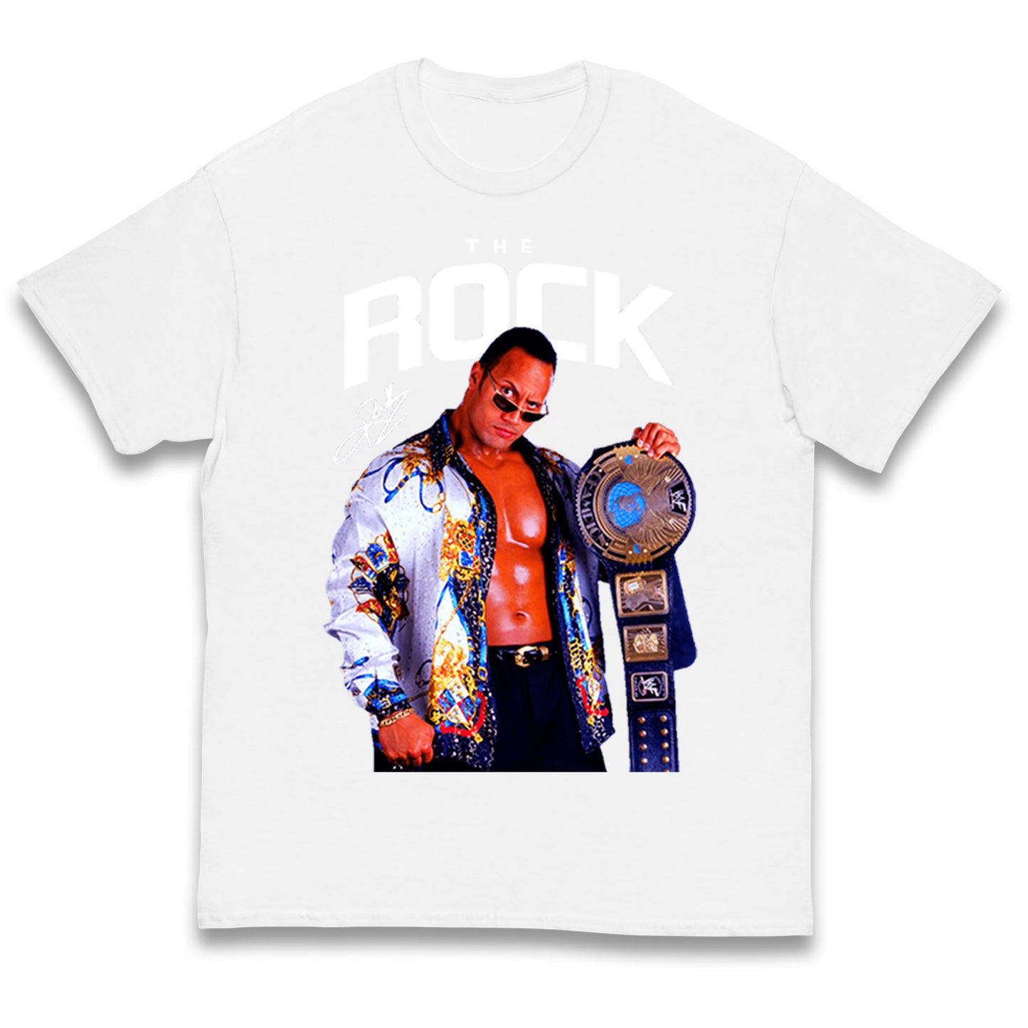 The Rock wwe Bootleg Kids T Shirt