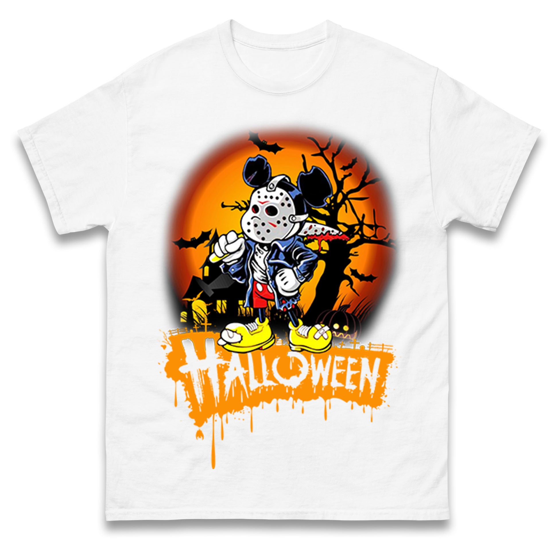 Mickey Mouse Haunted Halloween T Shirts
