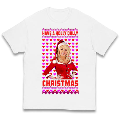 Merry Christmas Dolly Parton Kids T Shirt