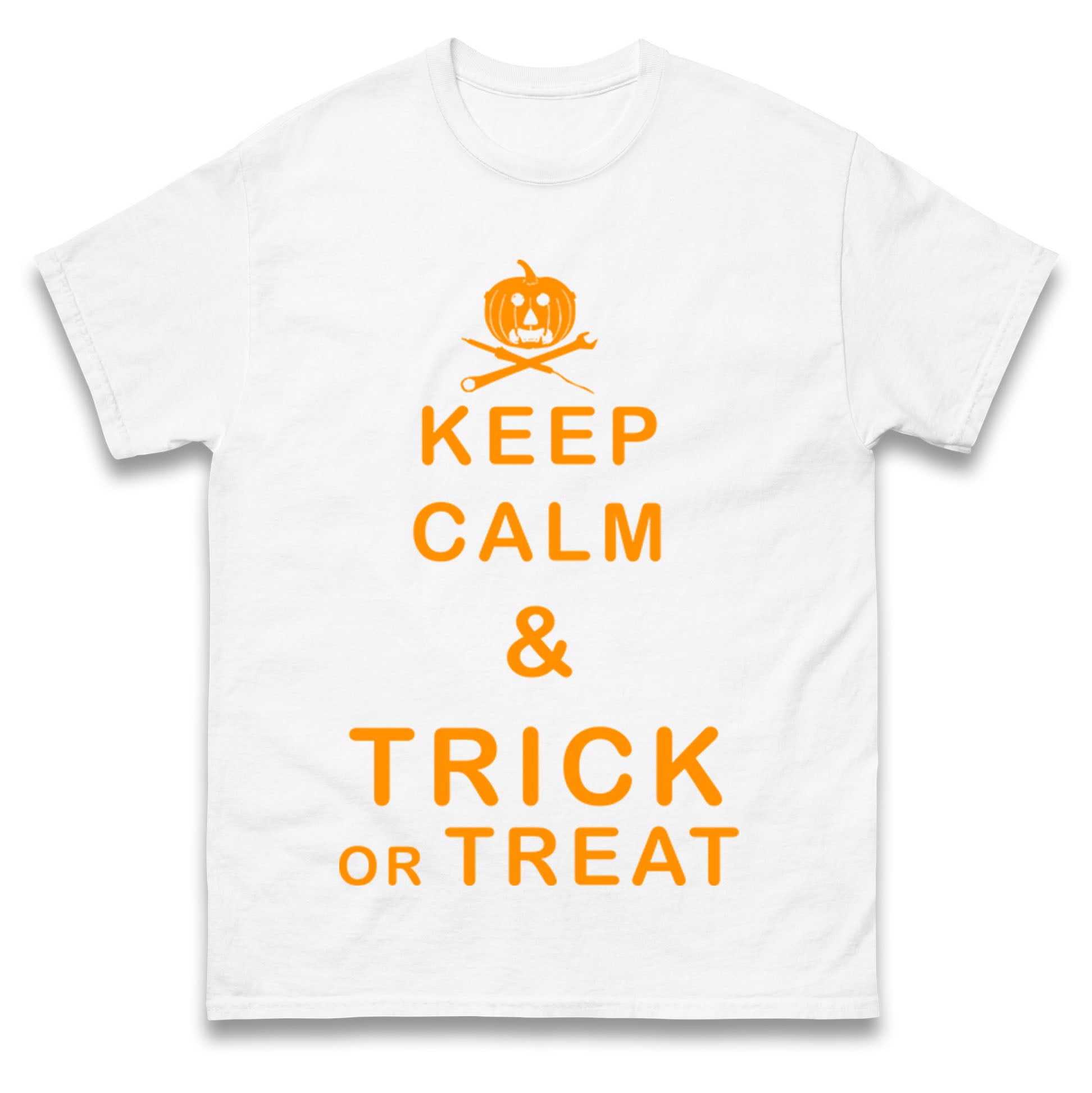 Keep Calm And Trick Or Treat T Shirt
