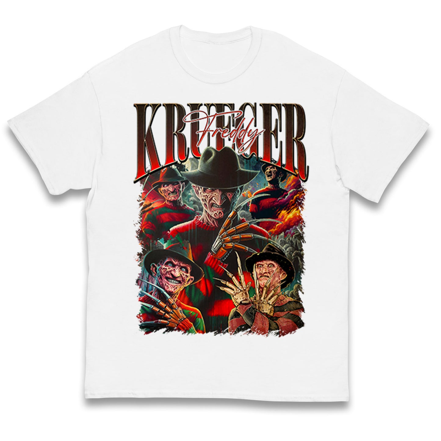 Freddy Krueger Halloween Bootleg Kids T Shirt