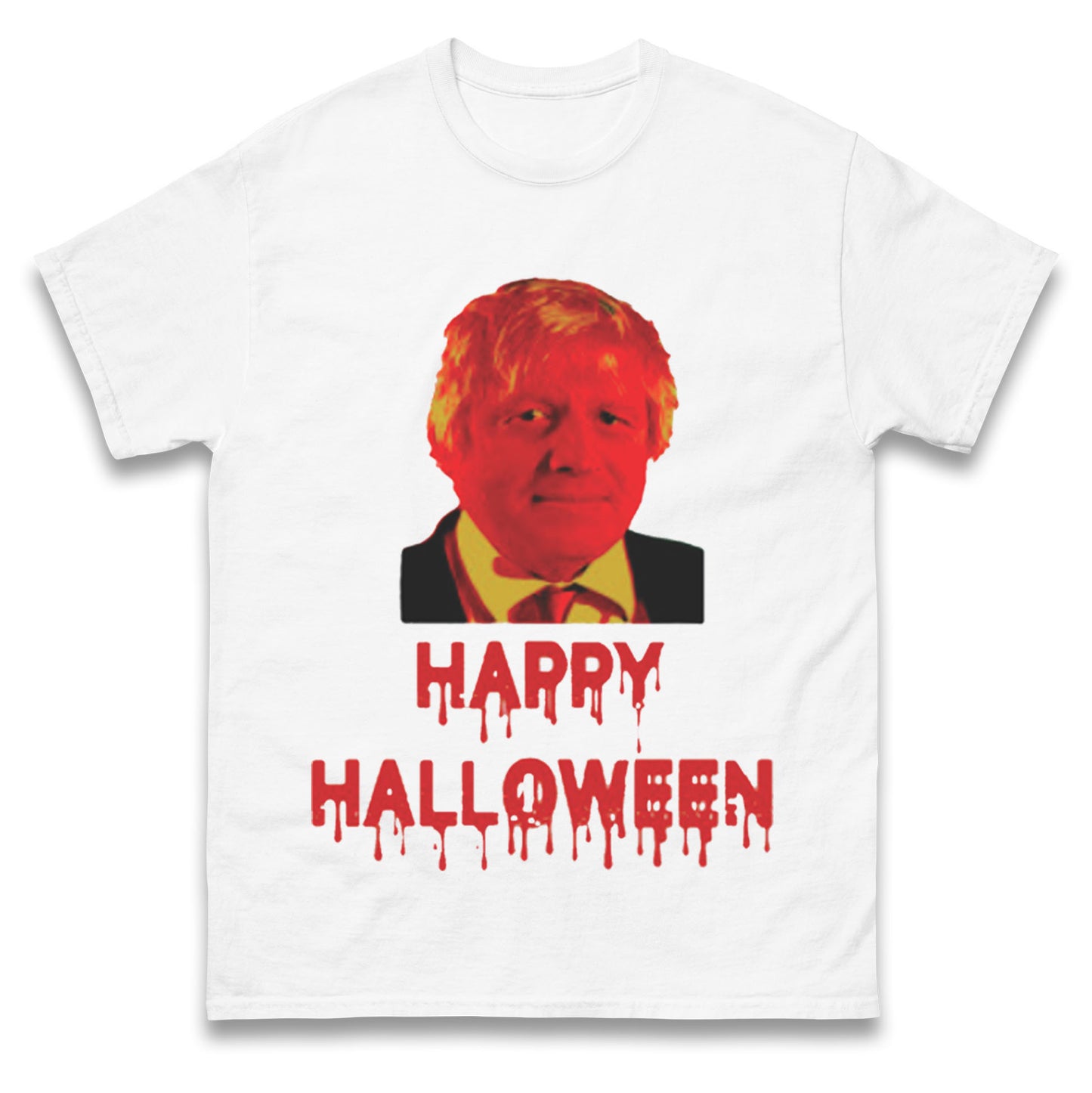 Boris Johnson Happy Halloween T Shirt
