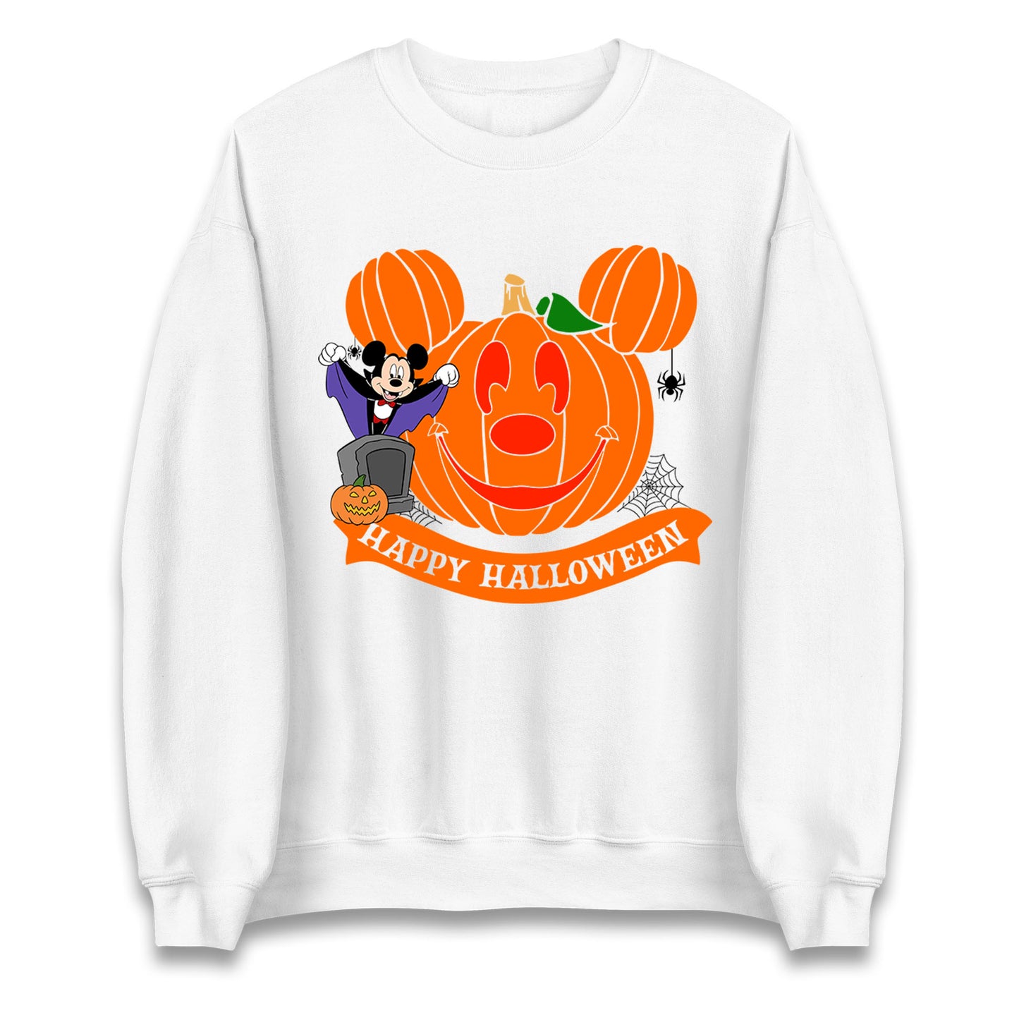 Mickey Mouse Horror Happy Halloween Unisex Sweatshirt