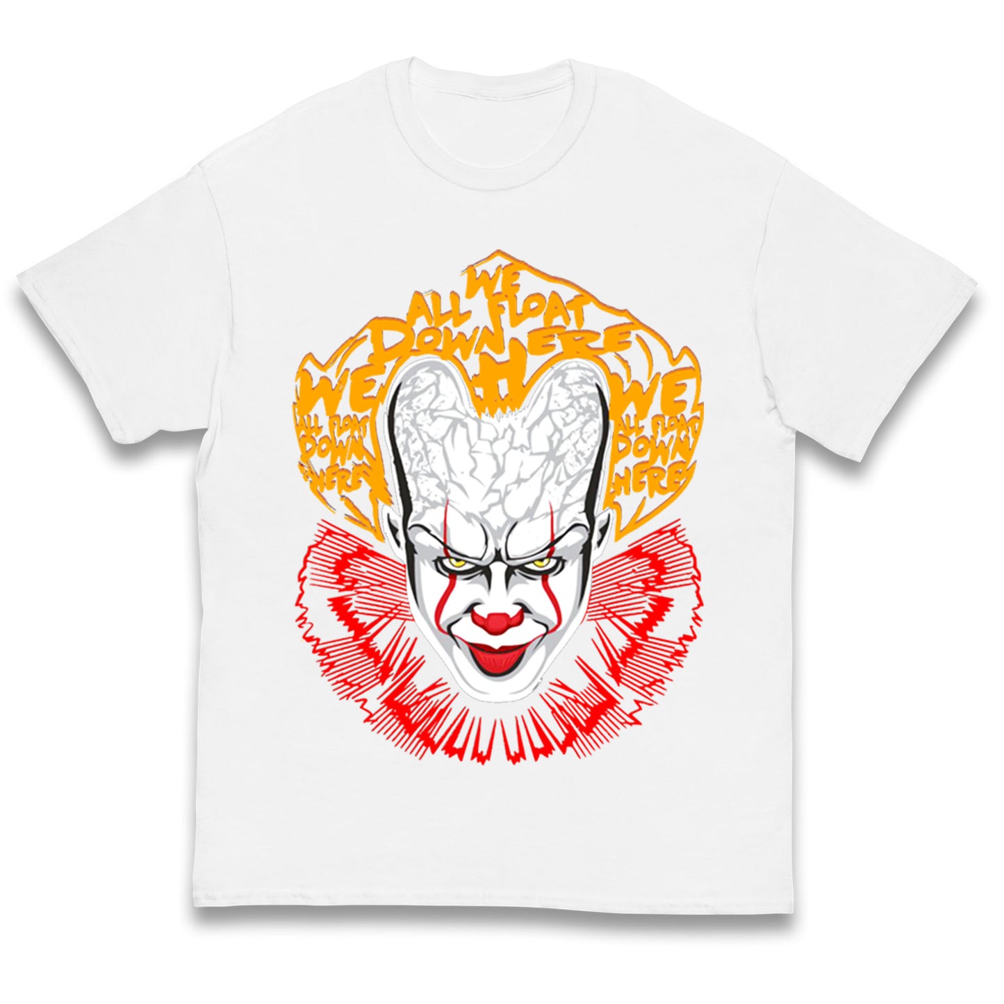 Pennywise Scary Clown Halloween T Shirt
